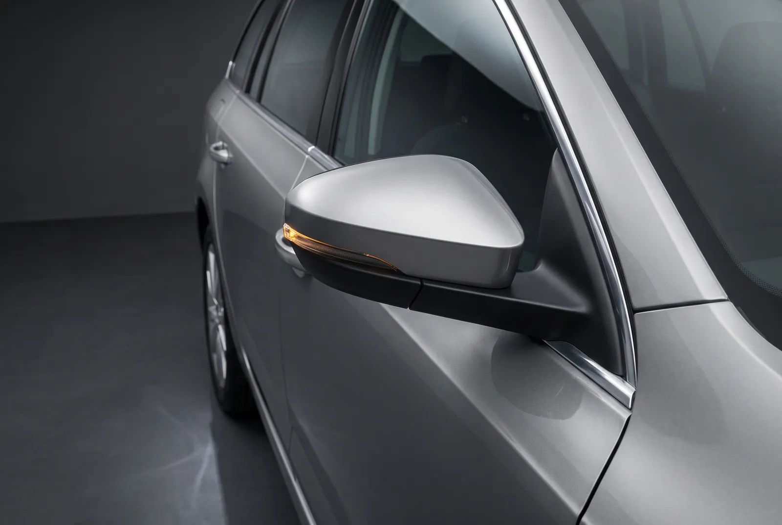 Detail van een Skoda Octavia